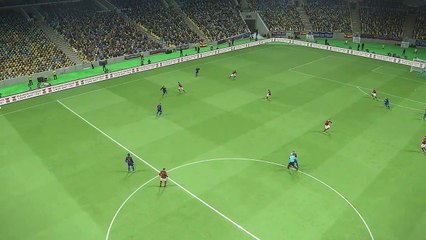 PES 2017 Flamengo vs Barcelona Partida quase Impossível