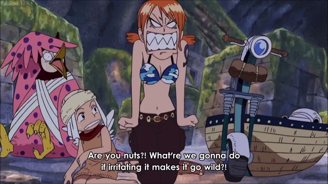 704 Nami Finds Luffy In The Huge Snakes Stomach Video Dailymotion