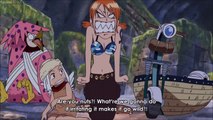 #704 Nami Finds Luffy in the Huge Snakes stomach !!