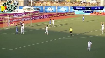 خلاصه بازی گل‌گهرسیرجان و استقلال
