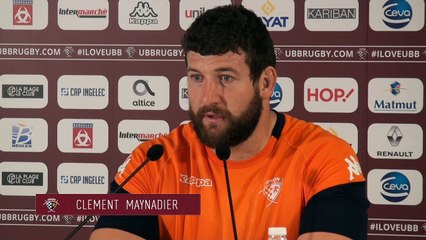 POINT PRESSE AVANT LE STADE FRANCAIS PARIS