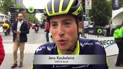 Interview vidéo Jens Keukeleire avant le GP de Québec