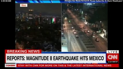 BREAKING NEWS***Magnitude*** 8.1 EarthQuake Hits Mexico.arthQuake ***Mexico