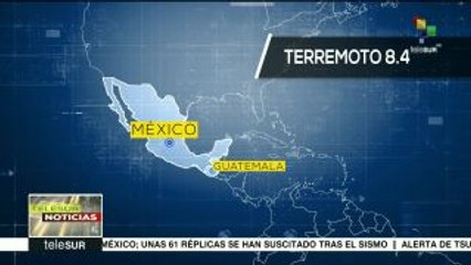 Confirman la muerte de dos menores tras terremoto en México