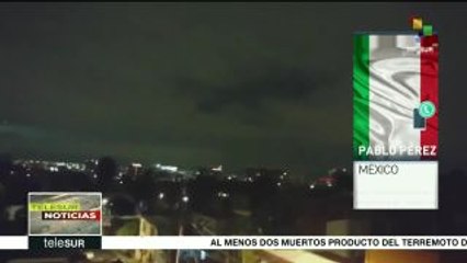 Download Video: teleSUR noticias. Sismo de 8,4 grados sacude México