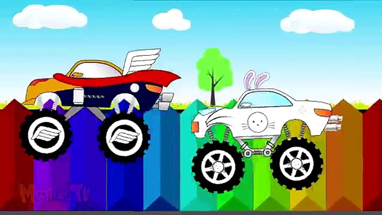 Gros un camion compte sonique camions et plus vidéos pour enfants