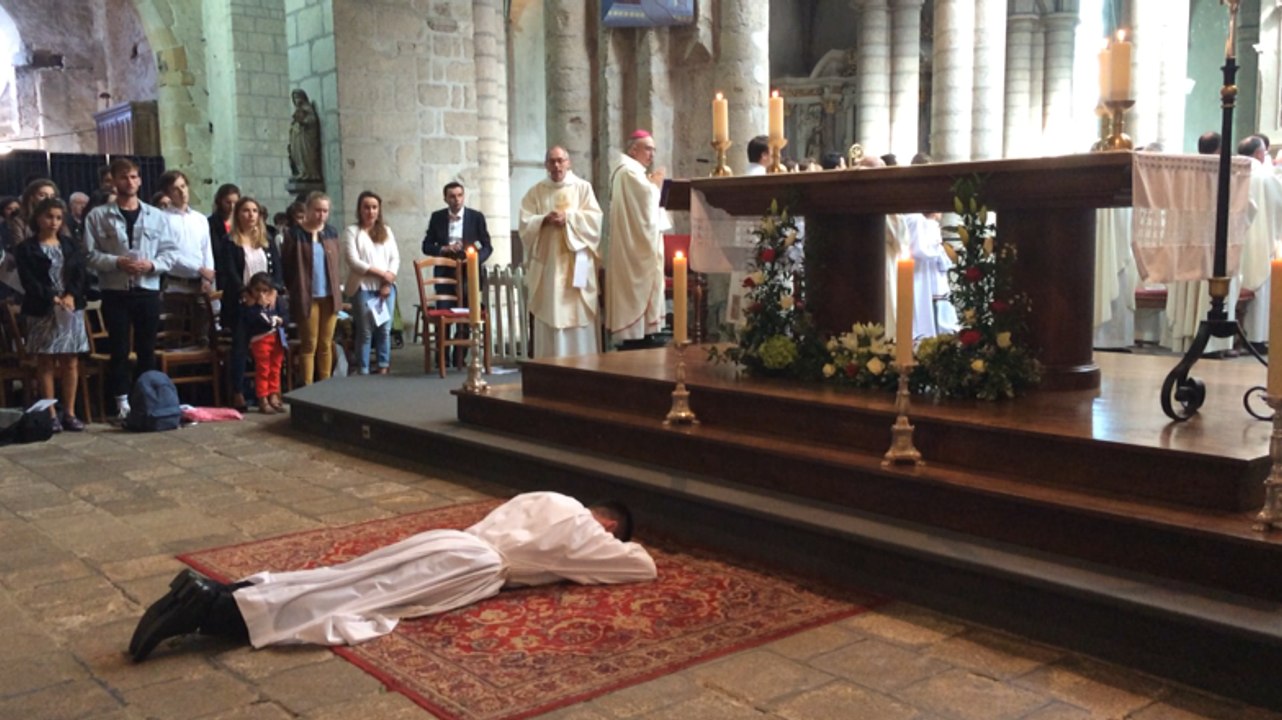 Nicolas Esnault, 25 ans, a été ordonné diacre à Redon
