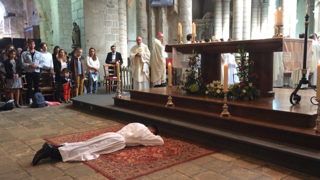 Nicolas Esnault, 25 ans, a été ordonné diacre à Redon