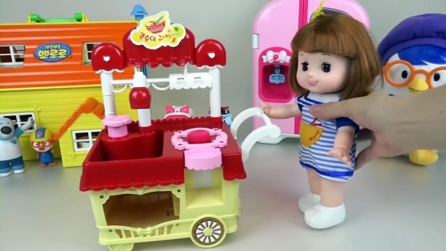 Baby Doll Kitchen toys cooking soup & fruit vegetable juice microwave oven