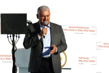 Başbakan Yıldırım, Töreni Terk Eden Kocaoğlu'na Kürsüden Cevap Verdi: Şekeri Çıkınca Vitesler Attı