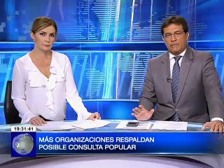 Más organizaciones respaldan posible consulta popular