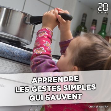 Chute, brûlure, étouffement: Apprendre les gestes qui sauvent les bébés