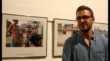 Visa pour l’Image, rencontre avec Stefen Dock "La traite des êtres humain, le fardeau du Népal "