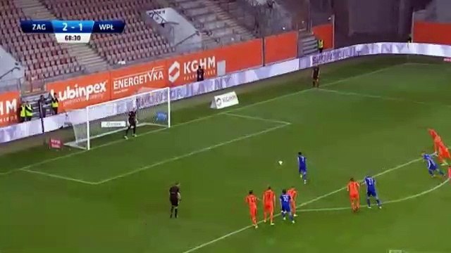 Nicolás Varela (Penalty) Goal HD - Zaglebie Lubin 2-2 Wisla Plock 08.09.2017