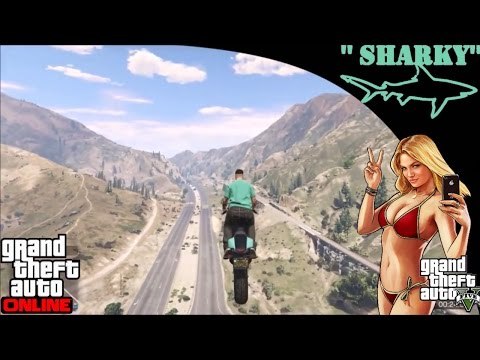 Grand Theft Auto 5 Online | Race | 25 Story Freestyle Fun, Wallride Motorbike, Crazy Rubio
