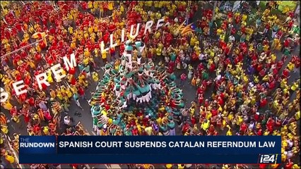 THE RUNDOWN | Spanish Court suspends Catalan referendum law | Friday, September 8th 2017