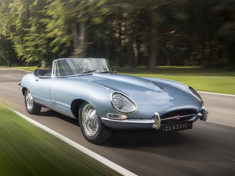 A la découverte de la Jaguar Type-E électrique !
