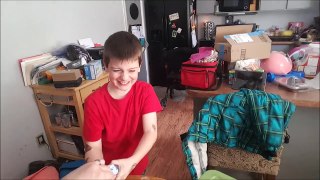 Kid Temper Tantrum After Daddy Does Water Bottle Coin Prank On Him [ Original ]