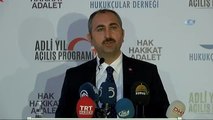 Bakan Abdülhamit Gül, Adli Yıl Açılış Programı'nda Konuştu