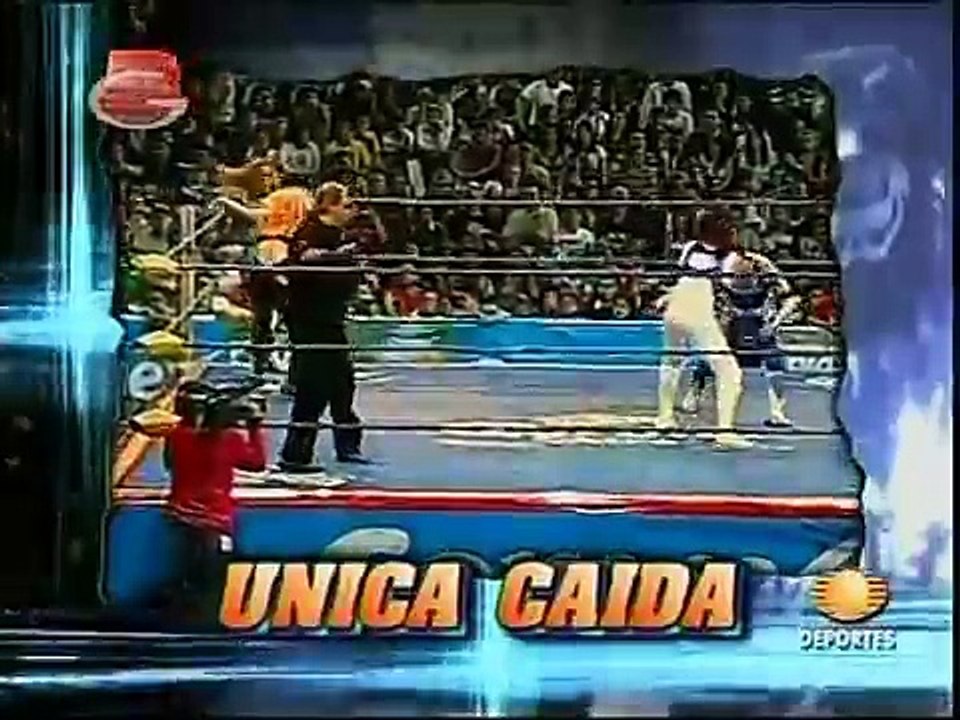 AAA-Sin Limite  2009.07.26  Mexico City  02 Aero Star & Fabi Apache vs. Billy Boy & Sexy Star