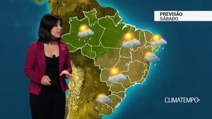 Previsão Brasil – Ar seco ainda cobre o país