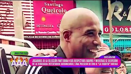 Jefferson Farfán soltó sus demonios y cuadró a mujer que quiso robarle