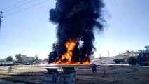 Adana'da Doğalgaz Borularıyla Oynayan Çocuklar Yangın Çıkardı