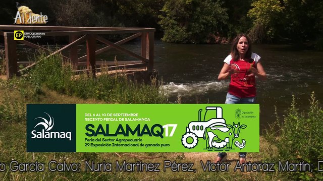 ANA DESPIDIENDO EL PROGRAMA AL´DENTE DESDE EL CANTO DE VILLAMAYOR