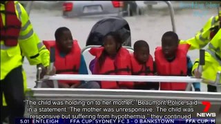 Touching Story - US baby found clinging to dead mother in Hurricane Harvey floodwater