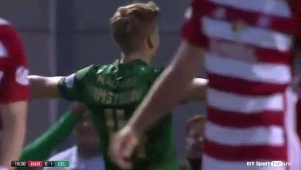 0-1 Stuart Armstrong Goal - Hamilton 0-1 Celtic - 08.09.2017
