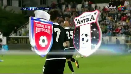 1-2 Claudiu Belu Goal Romania  Divizia A - 08.09.2017 FC Botosani 1-2 Astra Giurgiu