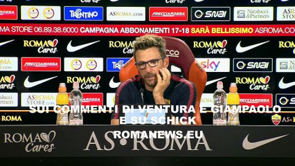 Samp-Roma, la conferenza stampa di Di Francesco