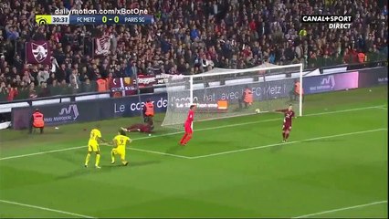 Edinson Cavani Goal HD - FC Metz 0 - 1 Paris SG - 08.09.2017 (Full Replay)