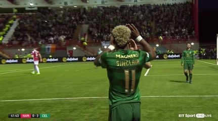 Scott Sinclair second Goal HD - Hamilton 0-3 Celtic 08.09.2017