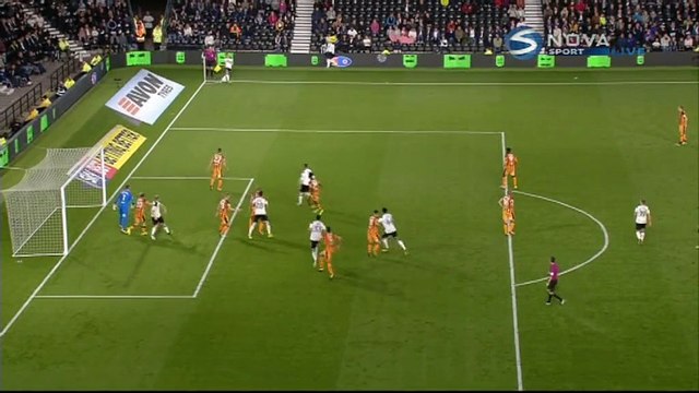 3-0 Curtis Davies Goal England Championship - 08.09.2017 Derby County 3-0 Hull City