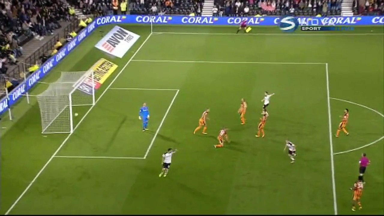 2-0  	Matěj Vydra Goal England  Championship - 08.09.2017 Derby County 2-0 Hull City