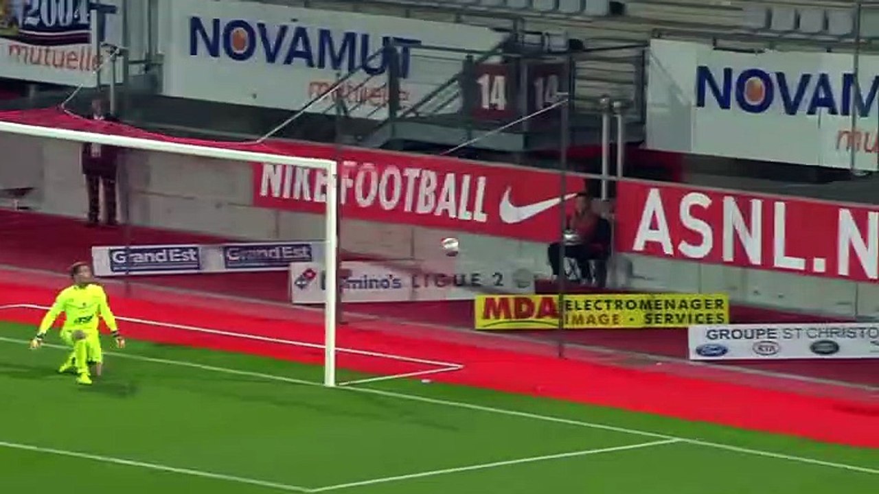 Amine Bassi Goal Nancy vs Valenciennes 1-0 (08.09.2017)