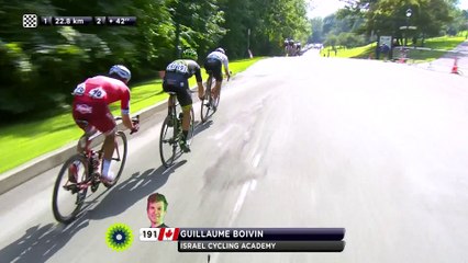 GPCQM 2017 - Québec - Le canadien Guillaume Boivin en mode poursuite.