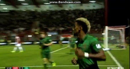 Goal S.Sinclair Hamilton 0 - 3 Celtic 08.09.2017 HD