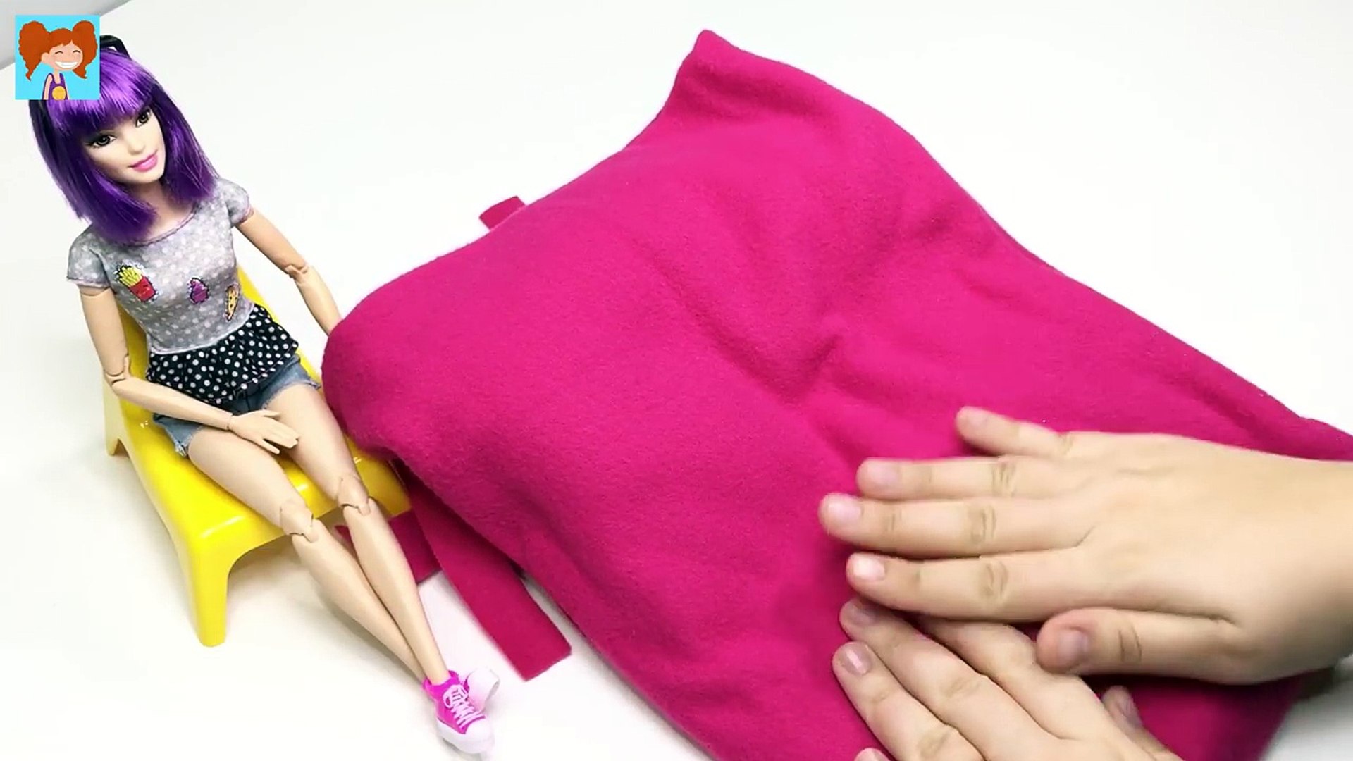 Barbie Kolay Dikissiz Manto Yapımı Kendin Yap Barbie Kıyafetleri Oyuncak  Yap - Dailymotion Video