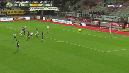 Amine Bassi second Goal HD - Nancy 2 - 0 Valenciennes - 08.09.2017 (Full Replay)