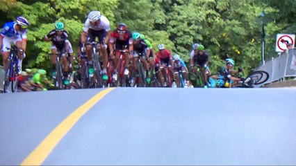 GPCQM 2017 - Québec - Vilaine chute au dernier tour.