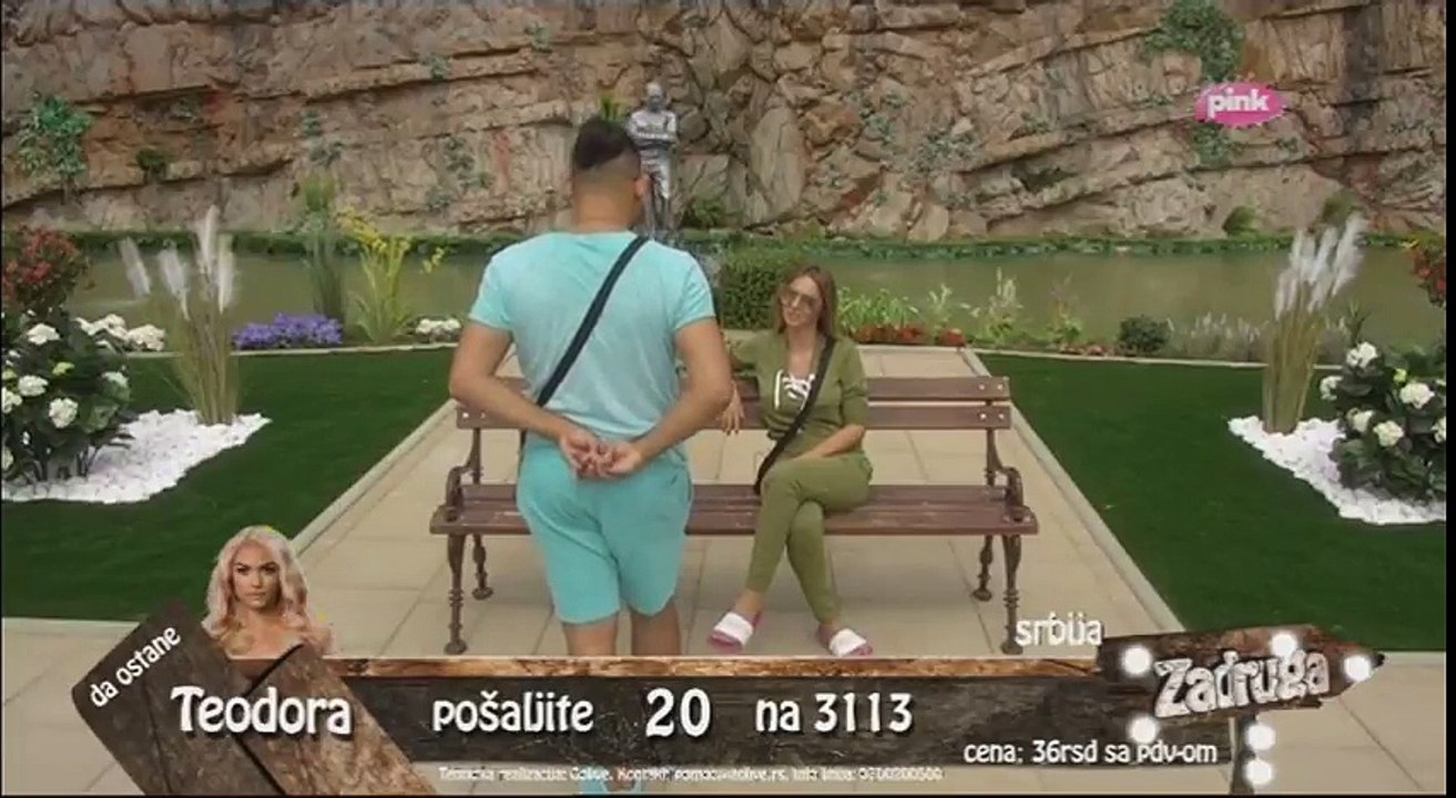 Zadruga - Maca Diskrecija i Bora Santana se muvaju- 08.09.2017