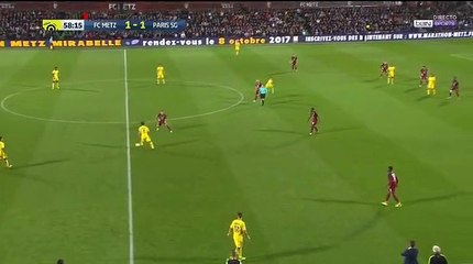 Kylian Mbappe Super Goal HD - Metz 1-2 PSG 08.09.2017