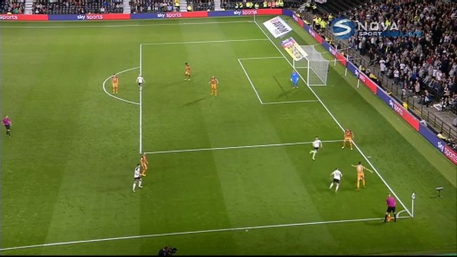 5-0 Bradley Johnson Goal England Championship - 08.09.2017 Derby County 5-0 Hull City