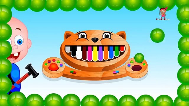 Colors for Children to Learn with Baby Teeth - Colours for Kids to Learn - Kids Learning Videos