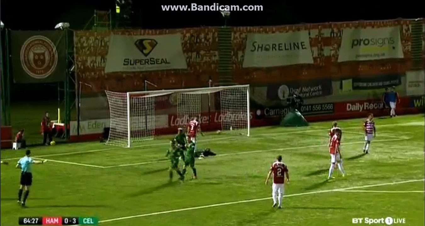 Goal O.Edouard  HD Hamilton 0 - 4 Celtic 08.09.2017 HD