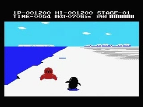 Antartic Adventure (Konami - 1984) MSX