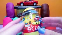Машинки Surprise eggs CARS Скорая помощь Милиция полицейская Развивающий мультик про машин
