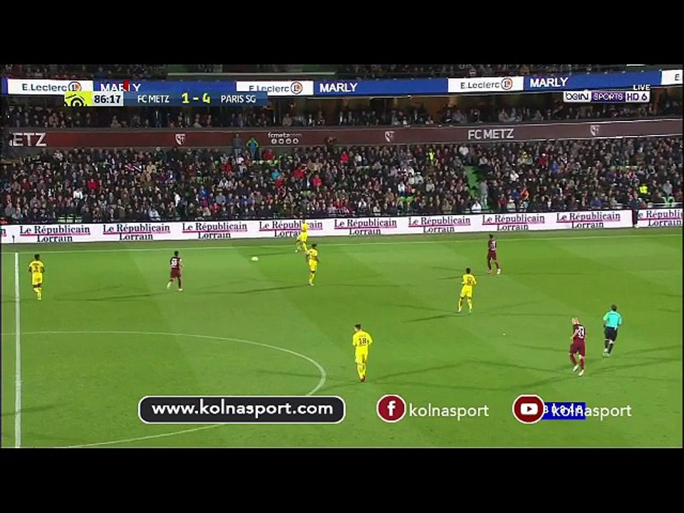 Metz 1 - 5 PSG # Lucas
